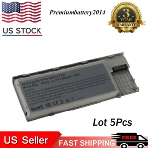 Lot 5 Pcs Battery for Dell Latitude D620 D630 D631 D640 PC764 TC030 M2300 - Picture 1 of 5