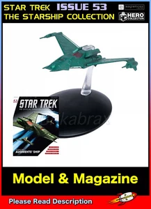 Eaglemoss Star Trek Raumschiff Sammlung Ausgabe 53: Klingon Augments' Raumschiff NEU - Bild 1 von 5