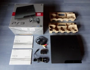 Sony Playstation 3 PS3 320GB CECH-2504B mit OVP Fw.4.81 FUNKTIONIERT PERFEKT ++ - Bild 1 von 6