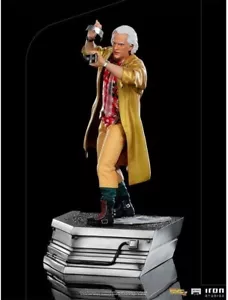 Iron Studios Art Scale: Back To The Future II - Doc Brown 1/10 Statue - Picture 1 of 9