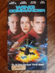 Wing Commander starring Freddie Prinze, Matthew lillard VHS former rental - Imagen 1 de 4