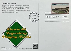 Cooperstown Collection UX372 Baseball Spielfelder Comiskey Park Chicago - Bild 1 von 2