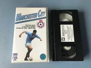 MANCHESTER CITY OFFICIAL SEASON REVIEW 1990-91 VHS VIDEO VINTAGE - Imagen 1 de 4