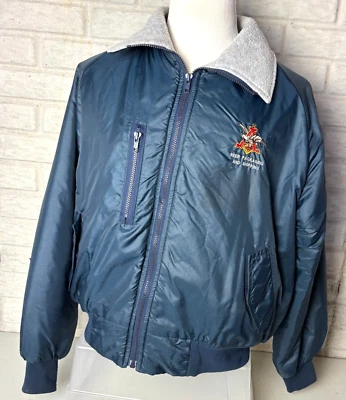 Anheuser Busch Beer Packaging and Shipping Jacket Budweiser Coat XL Green - Image 1 of 4