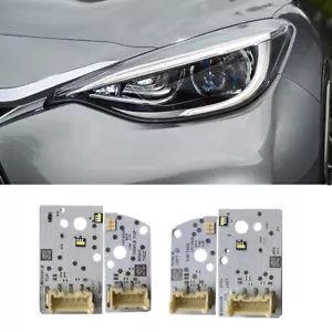 Placas LED de señal de giro DRL de 2 piezas para faros LED Infiniti Q30 QX30 2017-2019 - Imagen 1 de 6