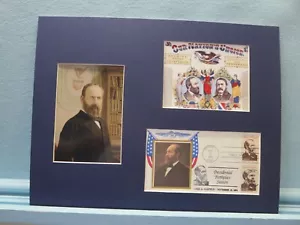 Präsident James Garfield und die Wahl von 1880 & Ersttagsbrief seiner Briefmarke - Bild 1 von 2