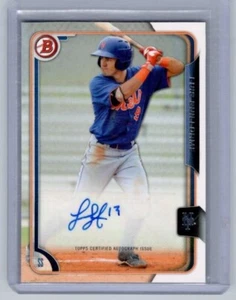 Autógrafos Bowman - Luis Guillorme Prospects 2015 #PA-LG - Imagen 1 de 2