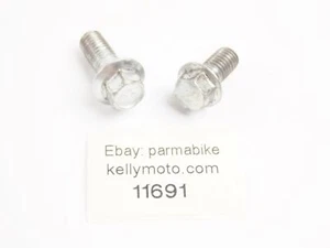 1990 YAMAHA YZ125 SADDLE SEAT FRAME CHASSIS MOUNTING BOLTS - Picture 1 of 2