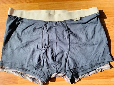 BNWT Mens Alpha 2 Pack Organic Cotton Trunks Size XL Underwear - image 1 of 2