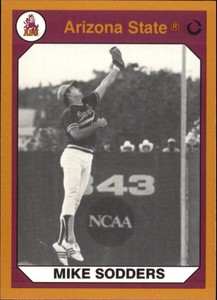 1990-91 Arizona State Collegiate Collection Multi-Sport Card #159 Mike Sodders B