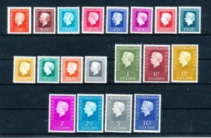 F24 Netherlands complete set of Queen Juliana 1969-1976 Very Fine MNH - Picture 1 of 1