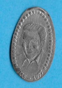 1997 ELVIS PRESLEY 20th ANNIVERSARY 1935-1977 TN PRESSED DIME NOT PENNY RETIRED - Picture 1 of 2