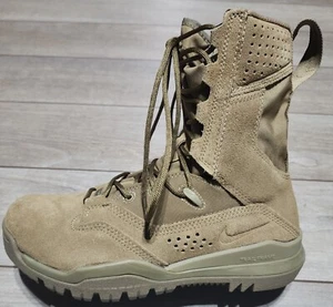 Nike Special Field Boot 2 8" Leather Tactical Mens SZ 6 Coyote Brown Tan AQ1202 - Picture 1 of 8