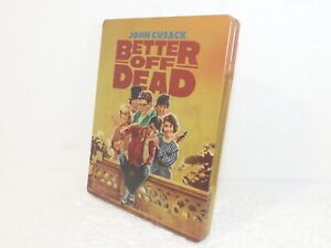 Better Off Dead (Blu-Ray, 2020, 1-Disc) 1985 Romance John Cusack Steelbook Nice!