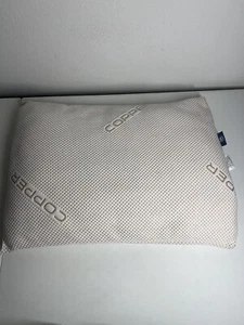 Essence of Copper Luxury Knit Bed Pillow, Standard/Queen, Polyester - Picture 1 of 7