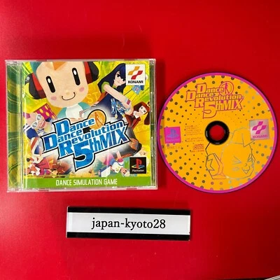 Dance Dance Revolution 5th MIX PS1 Konami Sony PlayStation 1 From Japan JP - Image 1 of 4