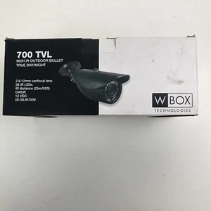 W Box Technologies 700 TVL 960H IR Bullet Camera 0E-BLIR700V True Day/ Night - Picture 1 of 3