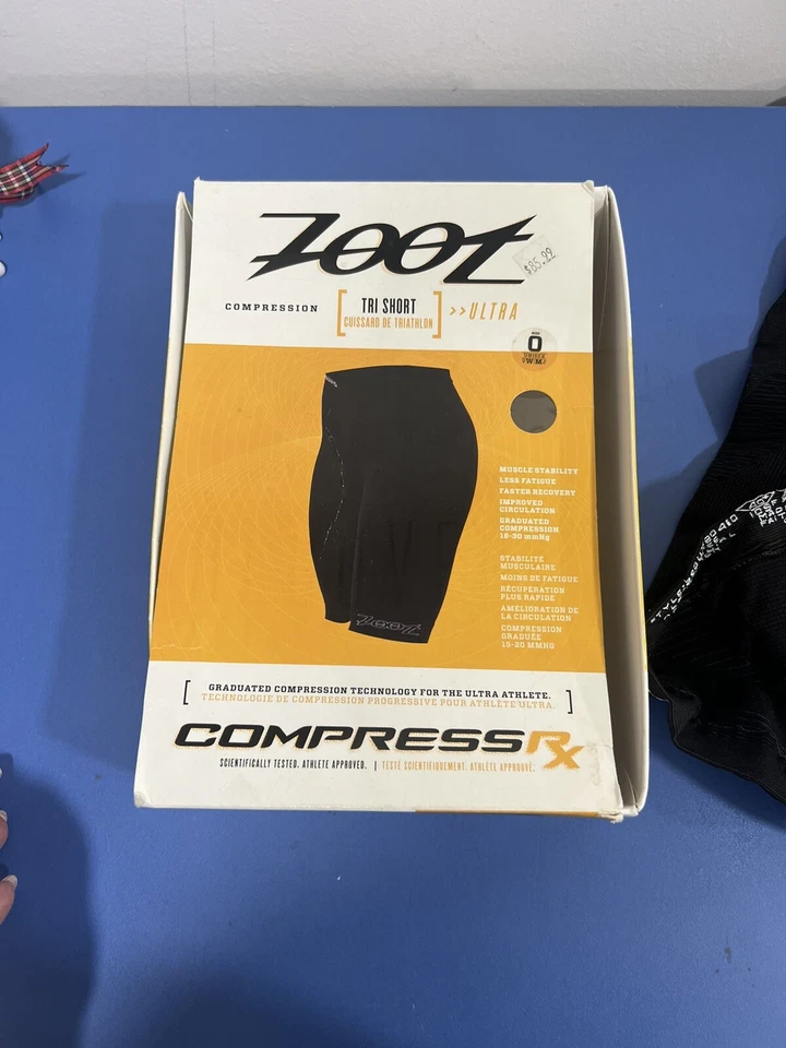 NEW ZOOT WOMEN ULTRA COMPREE RX TRI SHORTS size XS - Image 1 of 4