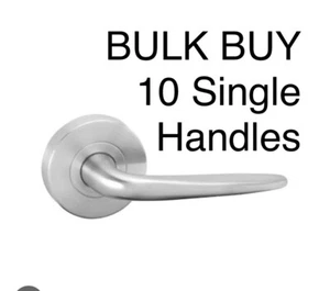 Schlage Door Handle Dummy Lever Satin Chrome Plate Grande Diva SRL143 BULK BUY - Picture 1 of 4