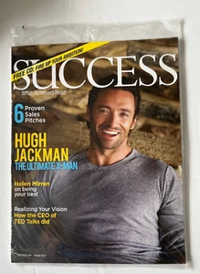 HUGH JACKMAN Success Magazine W/CD AUGUST 2013 MINT NEW SEALED - Picture 1 of 2