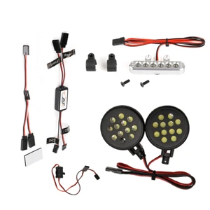 CNC LED Rear Tail Brake Side Spot Light Lamp for 1/5 RC HPI RV KM BAJA 5B 5T 5SC - Picture 1 of 9