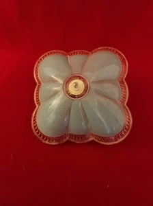 Vintage Magic Clip- On Light Blue Plastic Clip-On Lamp Shade - Picture 1 of 6