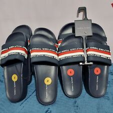 Tommy Hilfiger Nurii Hook And Loop Sport Sandals in Black