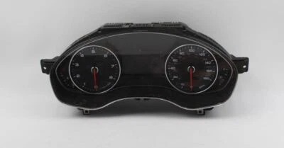 Speedometer Cluster MPH With Adaptive Cruise Opt 8T4 2012-15 AUDI A6 OEM #9770 - Image 1 of 4
