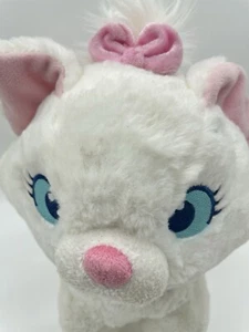Aristocats Marie Plush White Cat Disney Store Toy Stuffed Animal Kitten 12" - Picture 1 of 10