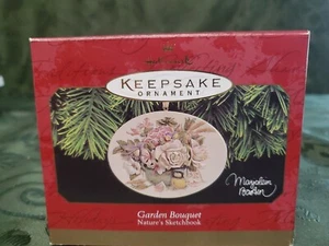 1997 Gartenstrauß Natur Skizzenbuch Punze Andenken Sammler Ornament - Bild 1 von 7