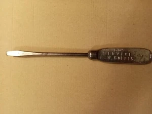 Antique Advertising Screwdriver Kelly-Springfield Tires EW Collis Ohio - Picture 1 of 5