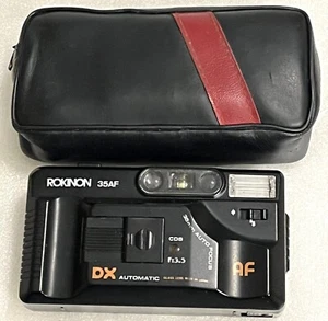 Vintage Rokinon DX 35AF 35MM Camera Made in Taiwan with Glass Lens Made In Japan - Picture 1 of 6
