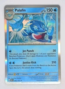 Pokemon TCG Palafin Scarlet & Violet Obsidian Flames 062/197 Holo Rare Karte - Bild 1 von 3