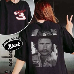 Camicia Dale Earnhardt dito medio, maglietta tifoso di corse, maglietta sportiva da corsa Nascar - Foto 1 di 5