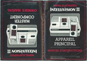 Intellivision II Canadian bi-lingual manual - Picture 1 of 1