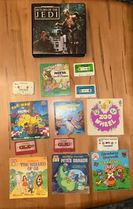Return Of The Jedi Take-A-Tape Along Case w/ 6 Cassettes & Books Disney & More - Picture 1 of 10