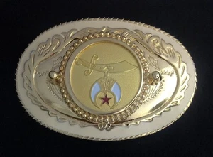Hebilla de cinturón masónico masónico Shriner Shriner Shrine Mason - #515 - Imagen 1 de 1