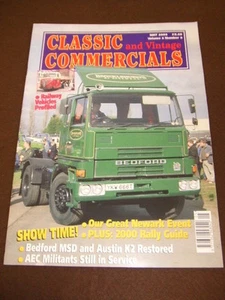 Classic & Vintage Commercials - RAILWAY VEHICLES - May 2000 Vol 5 # 9 - Imagen 1 de 1