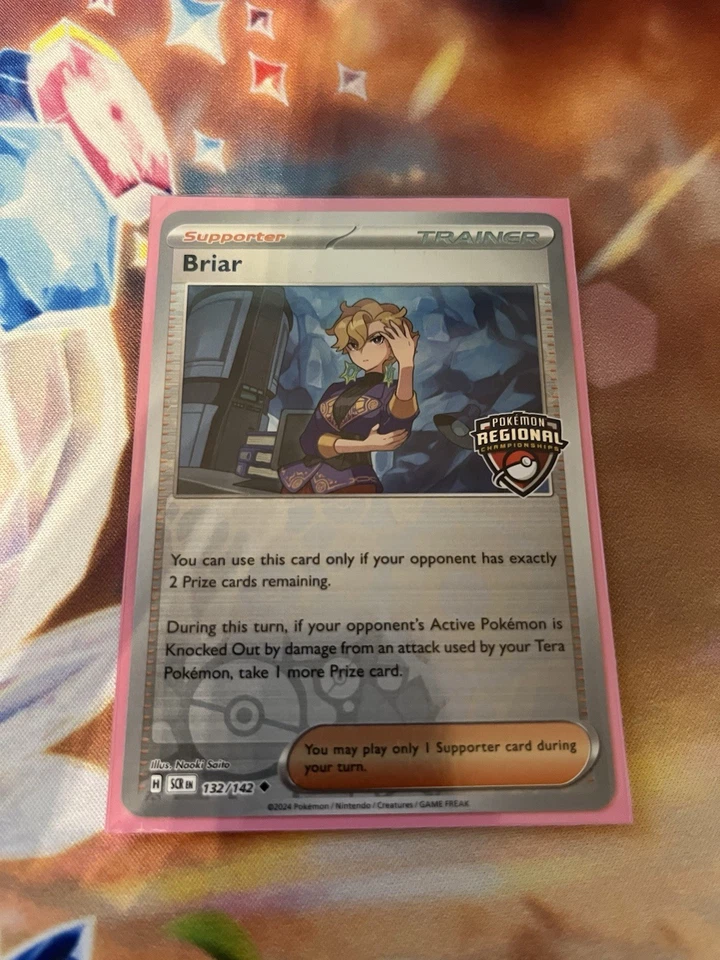 Briar 132/142 Pokemon TCG Regional Championships Promo Card NM - Image 1 of 1