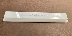 Gem 360-2 Opera Lights Silver Scroll White Plate - Imagen 1 de 6