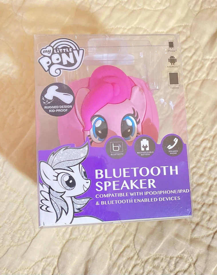My Little Pony MLP Friendship Is Magic Pinkie Pie Bluetooth Speaker 2015 NEW NIB - Image 1 of 4