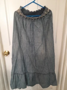 Chip And Pepper Young And Free Maxi blau Rock Stretch Taille Größe M - Bild 1 von 8