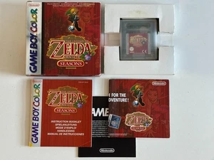 Legend of Zelda Oracle of Seasons Nintendo Game boy Color - Boxed & Complete - Picture 1 of 9