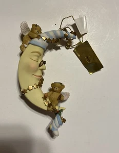 2005 CHERISHED TEDDIES BEAR/MOON HANGING ORNAMENT #4002835 - Picture 1 of 2
