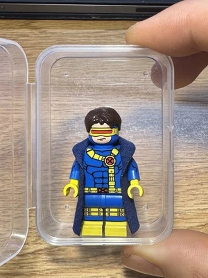 LEGO Marvel Superheroes X-men Cyclops Exclipsegrafx Custom Minifigure Rare - Image 1 of 2