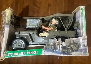 Hasbro Toys G.I. 2001 Joe Willys MB Jeep Vehículo Militar ¡En Embalaje Original! - Imagen 1 de 6