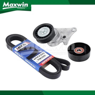 Kit de componentes de transmisión por correa Serpentine para Chevrolet Silverado Suburban GMC Sierra Foto 1 de 4