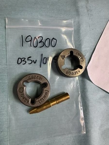 190300 Kit de rodillos de accionamiento .035 .045 - Piezas de soldador Miller reacondicionadas - Imagen 1 de 1