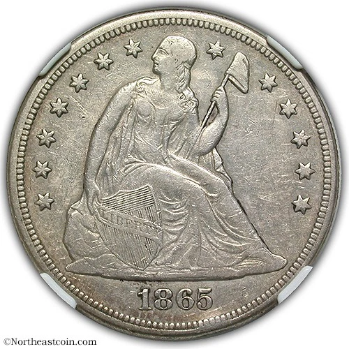 最終値下げ！アメリカ　リバティー　 1865 Year Seated Liberty US Dollars (1840-1873) for sale | eBay