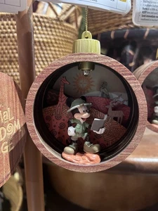 Disney Parks Animal Kingdom Lodge Resort Mickey Mouse Christmas Ornament New - Bild 1 von 5